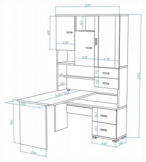 Стол компьютерный Домино СР-620-160 в Игре - igra.mebel24.online | фото 2