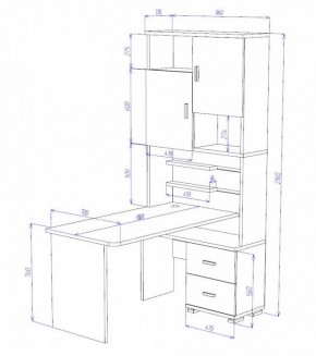 Стол компьютерный Домино СР-720/180 в Игре - igra.mebel24.online | фото 2