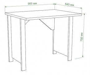 Стол письменный Бартоло СТД-90 в Игре - igra.mebel24.online | фото 2