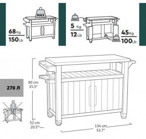 Столик для барбекю 207 Л (Unity XL 207L) в Игре - igra.mebel24.online | фото 7