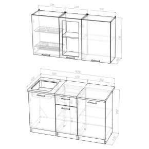 ТАТЬЯНА Кухонный гарнитур Медиум (1400 мм ) в Игре - igra.mebel24.online | фото 2