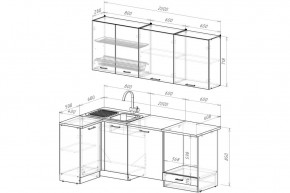 ТЕРЦИЯ Кухонный гарнитур Стандарт (1600 мм) в Игре - igra.mebel24.online | фото 2