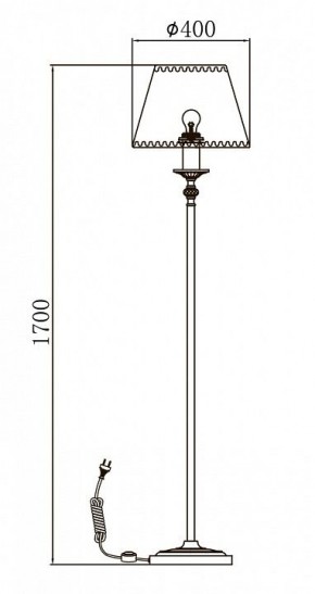 Торшер Maytoni Soffia RC093-FL-01-R в Игре - igra.mebel24.online | фото 3