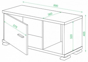 Тумба комбинированная Домино СБ-30/1 в Игре - igra.mebel24.online | фото 2